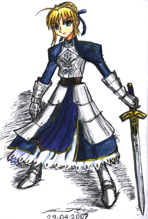 Saber, A Request For Likasahi