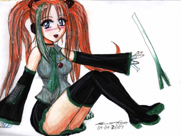 Ania as Hatsune miku