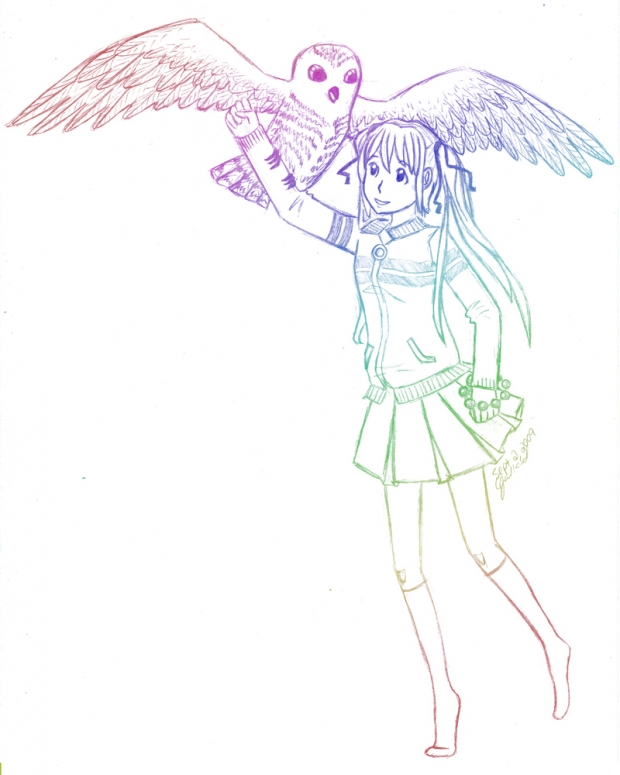 [sketch]rainbowlineart