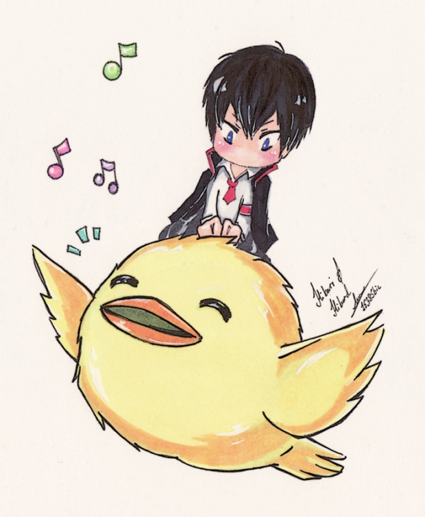 chibi hibari on hibird