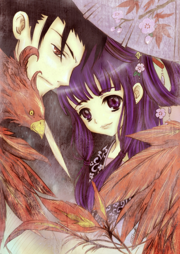 kurogane x tomoyo : oriental coloured