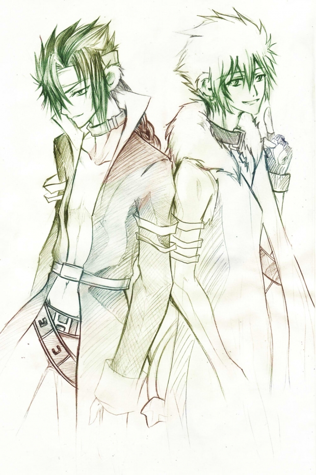 art trade: lux and xio