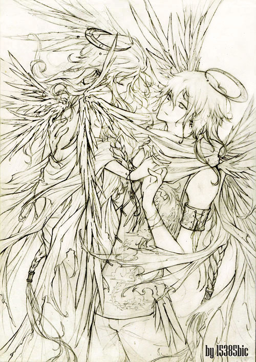 eternal flame sketch