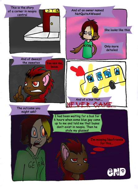 An Incrediably Stupid Neopets Comic