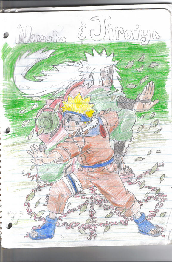 Naruto And Jiraiya