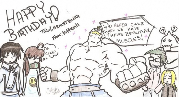 Happy B-day  M.armstrong~