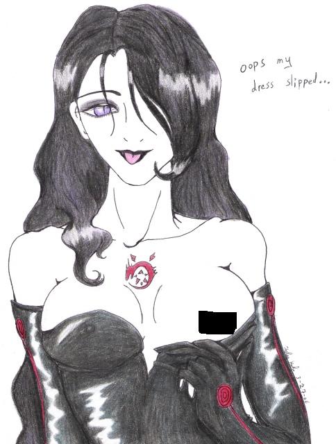 Oops, My Dress Slipped...