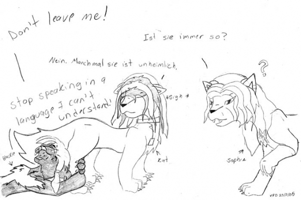 Don't Leave Me!!! (for Blackie)