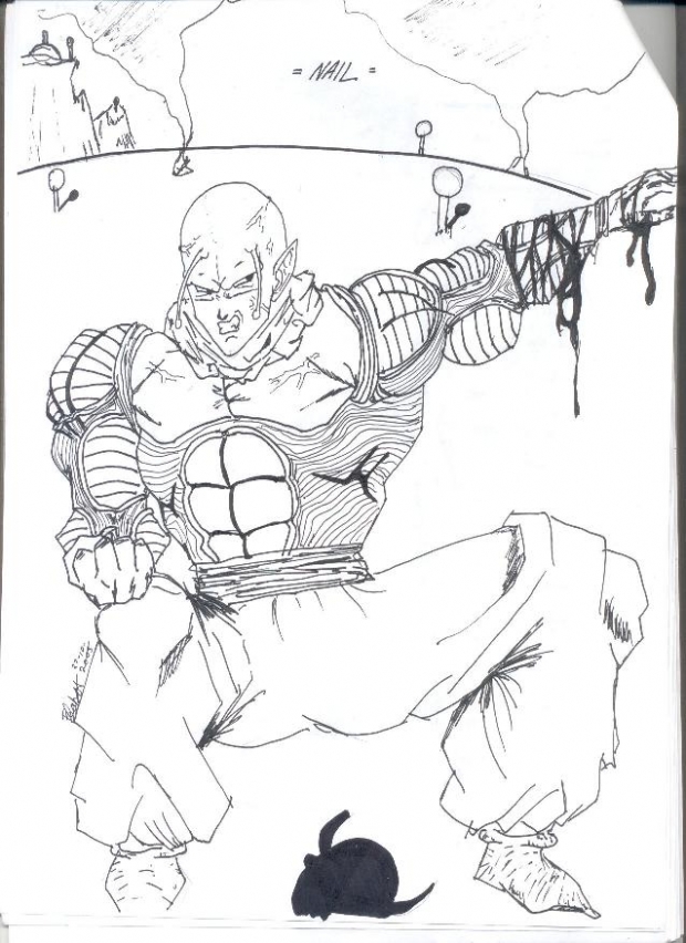 Nail Regenerating His Arm.