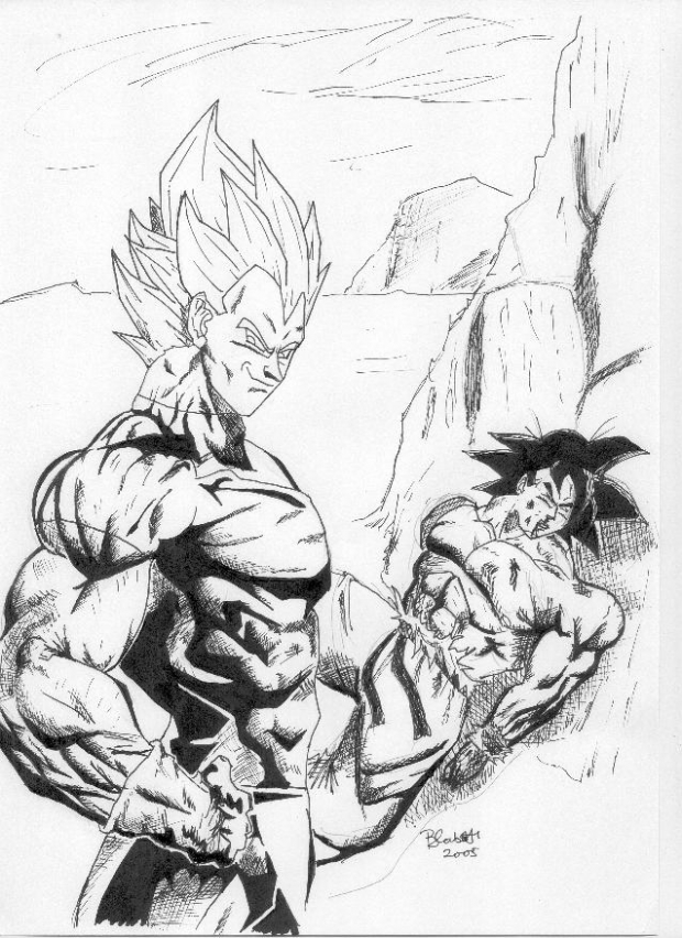 Vegeta Is Pleased With Himself