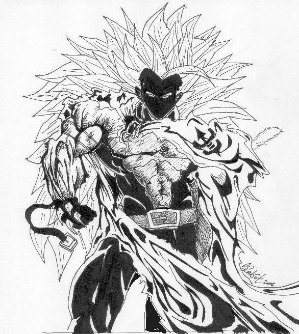 The Dark Prince Vegeta Ssj5