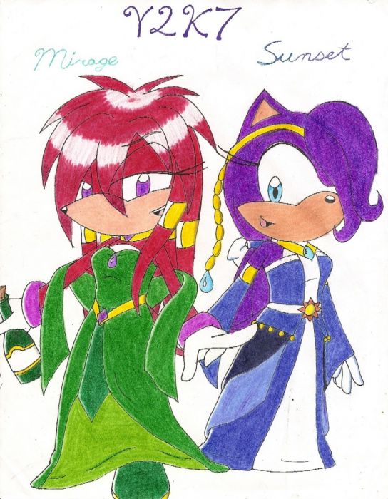 Mirage And Sunset In 2007