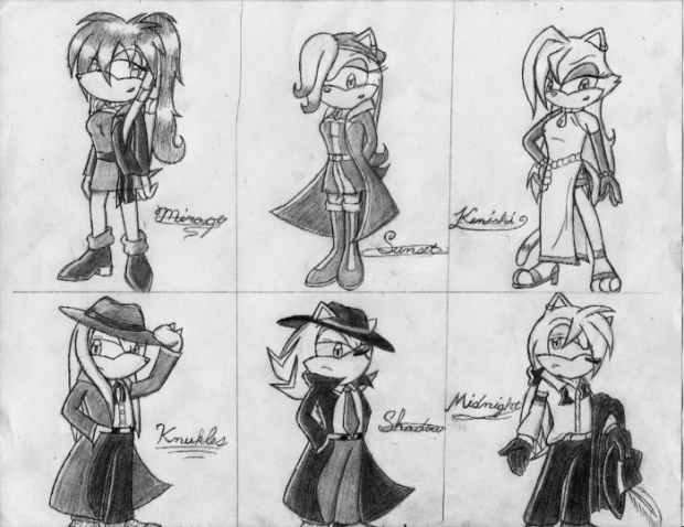 Sonic Characters-mafia Version