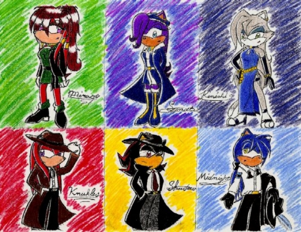 Sonic Characters Mv (in Color)