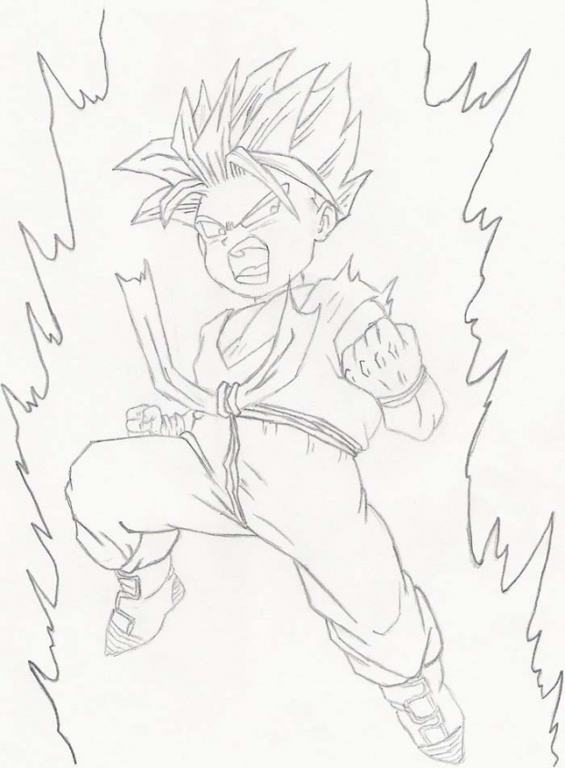 Chibi Trunks SSJ