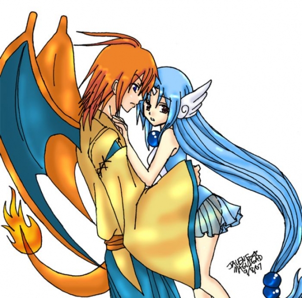 Charizard X Dragonair