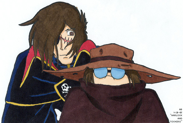 Harlock And Tochiro