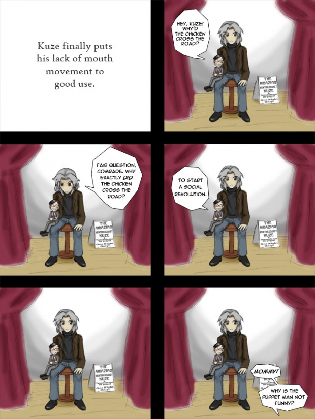 Kuze The Amazing Ventriloquist