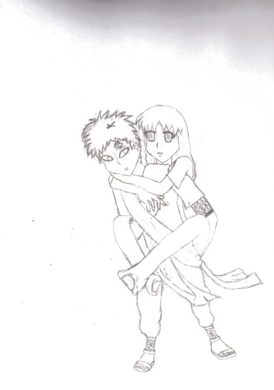 Gaara Piggybacking Andrea