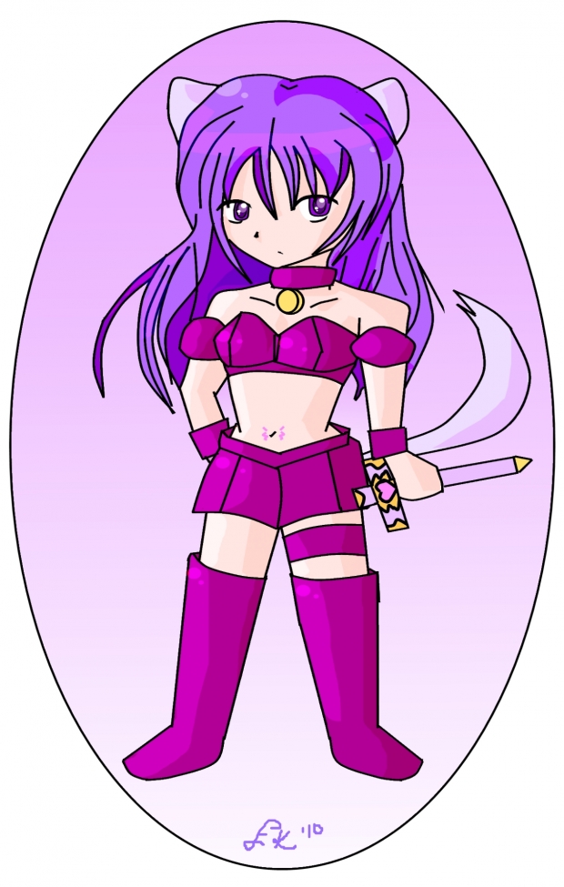 behold its purpleness