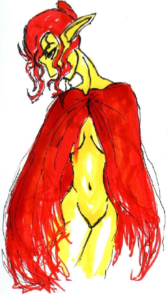 A Red Cloak