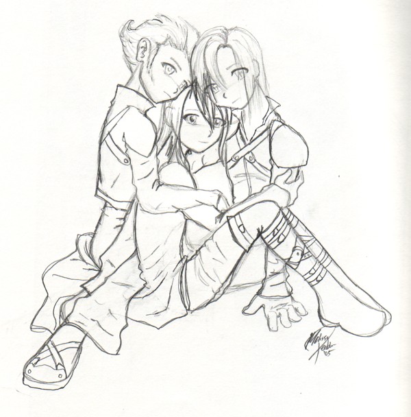 Three Brothers (un-finished)ff7 Ac