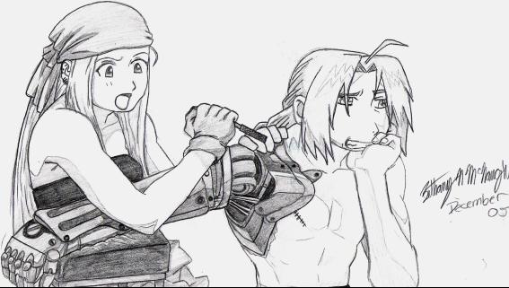 Winry & Edward
