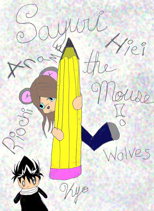 Sayuri The Mouse And Pencil