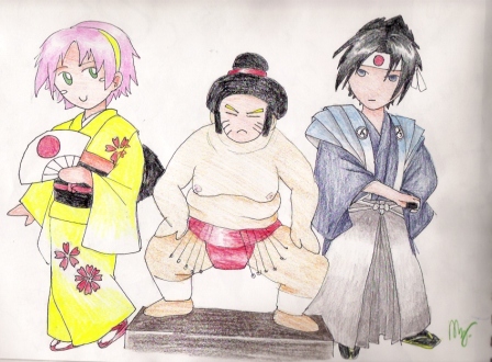 Naruto Gang In Costume!