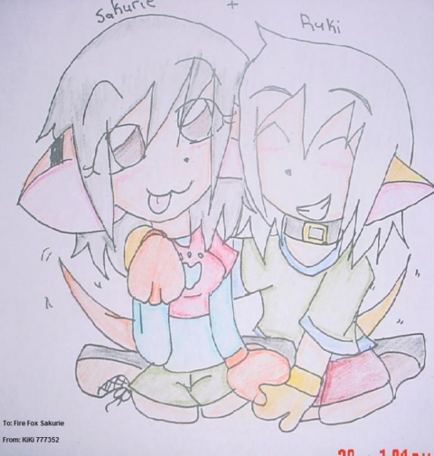 Gift 4 Fire Fox Sakurie