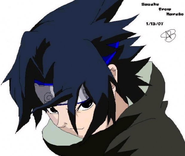 Sasuke (mspaint Drawing)