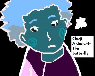 Choji Inverted- White Butterfly