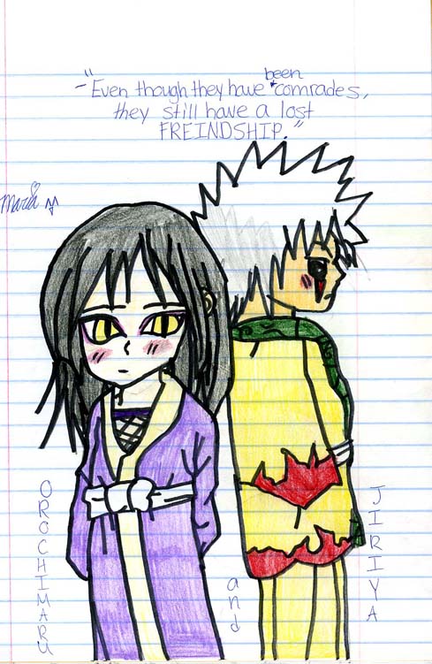 Orochimaru And Jiraiya