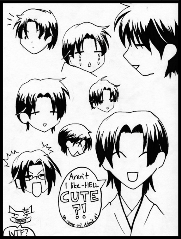 Shigure's Many (retarded) Faces