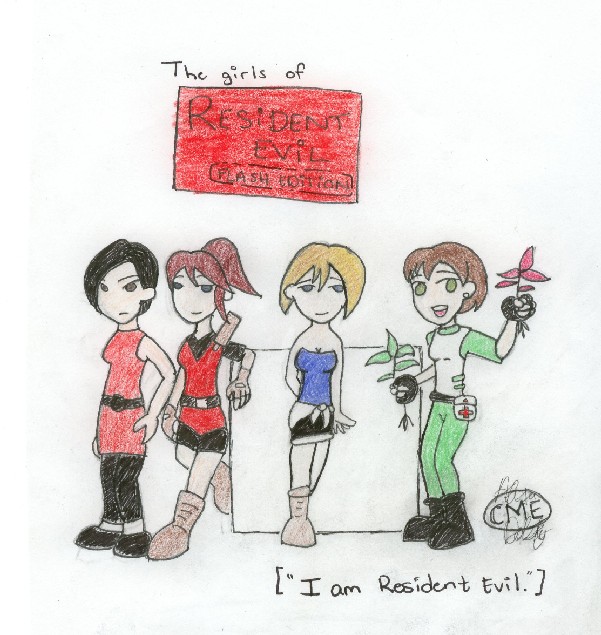 Girls Of Resident Evil