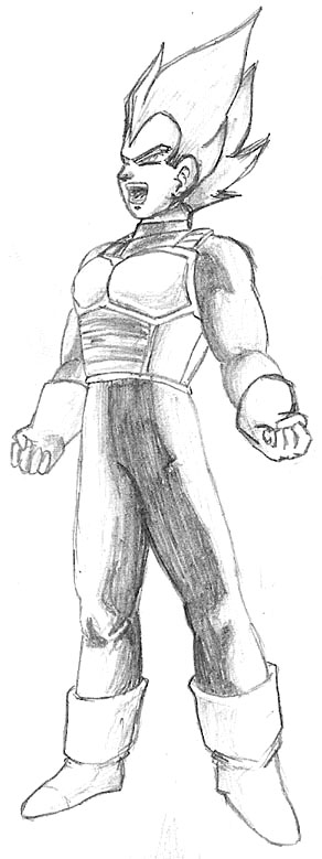 Vegeta Supersaiyan