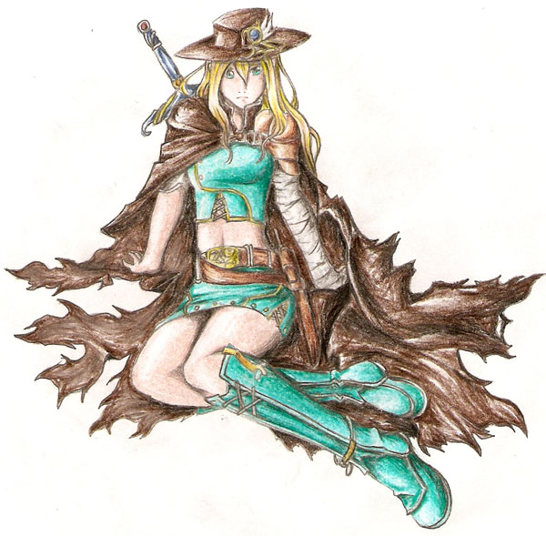 Warrior Lady Of Tehe Wasteland