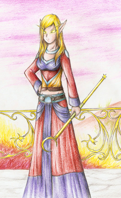 Blood Elf Mage Hitomi Frostfire