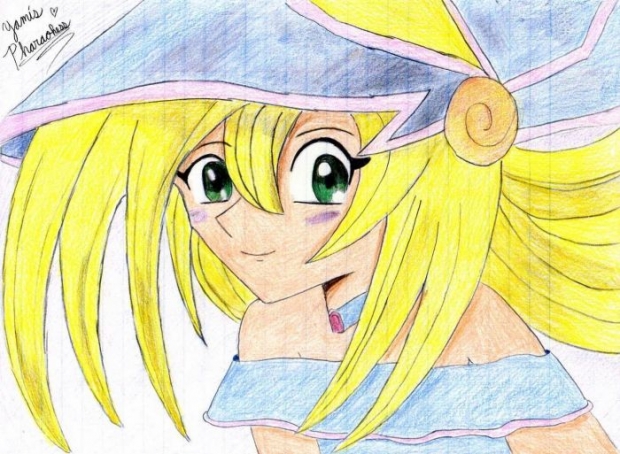 Dark Magician Girl (colored)