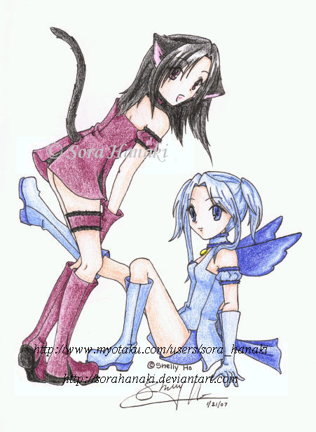 Mew Raspberry & Mew Blueberry