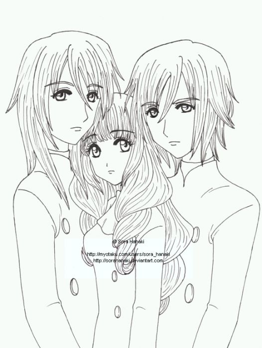 Sweet Fragrance- Line Art