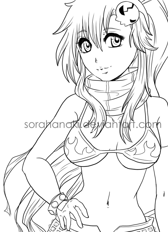 :lineart: Yoko