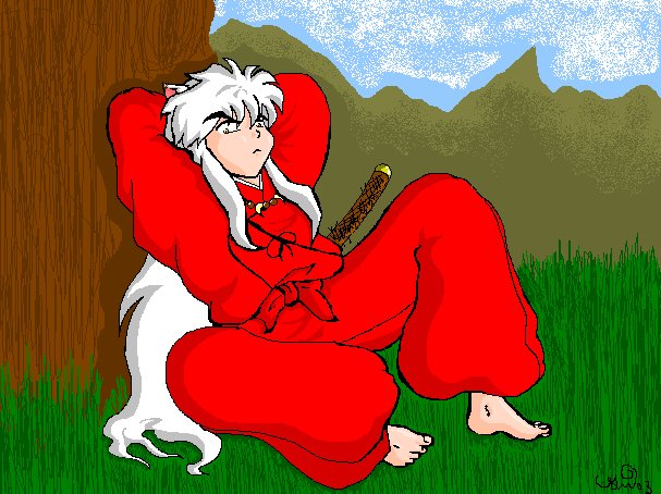 Inuyasha Chillin