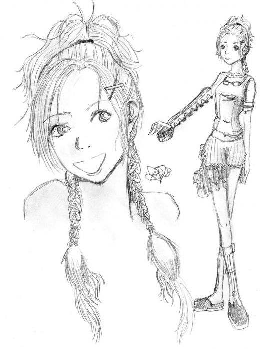 Rikku Fanart/ My Style