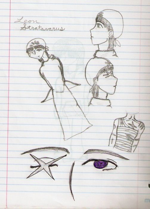School Scribbles:  Leon Stratavarus
