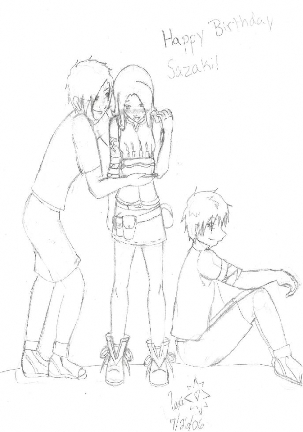 Sazaki's Birthday Surprise