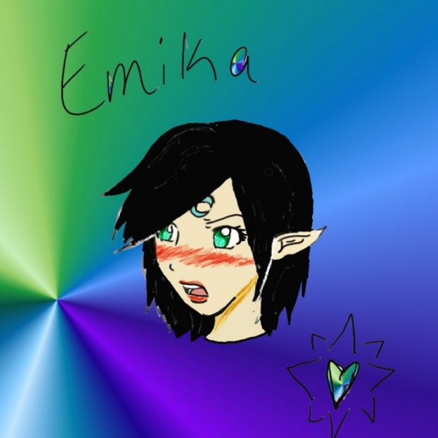 Emika (drawn And Colored On Tablet)