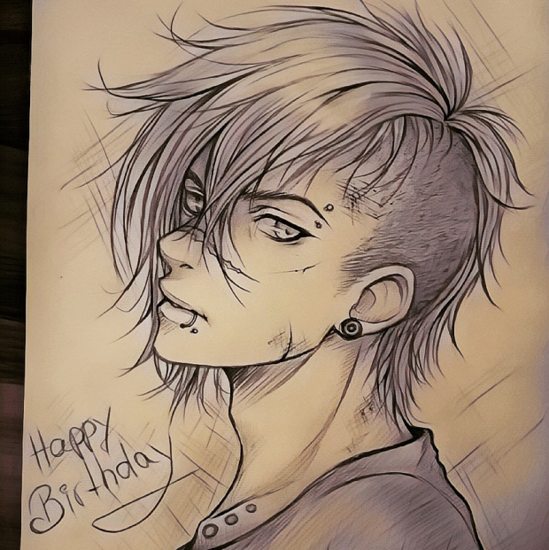 Aki - Birthday gift sketch