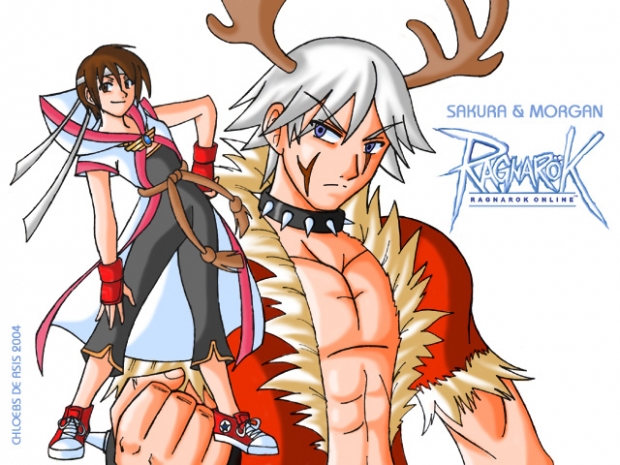 Monk Sakura & Rogue Morgan