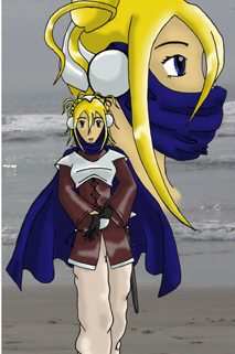 Kitty The Dragon Rider Colored